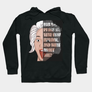 Girl and Einstein Math Hoodie